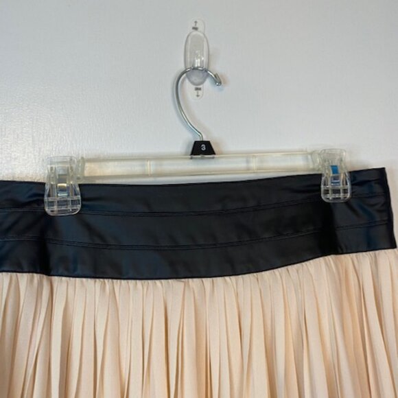 Blue Rain Blush pink and Black knee high skirt - Picture 5 of 9